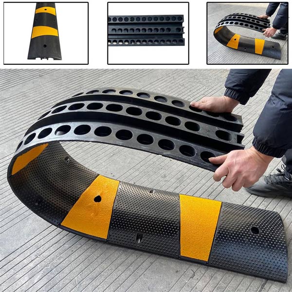 Gờ giảm tốc trên đường 100cm - hình 5