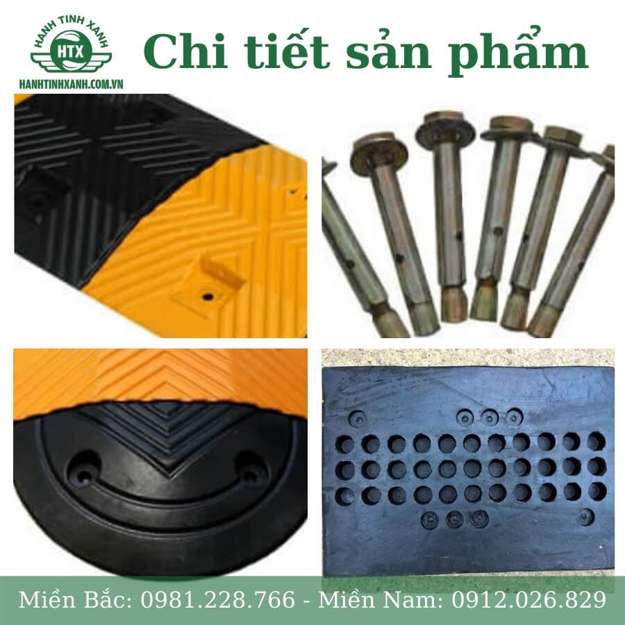 Gờ giảm tốc cao su chịu tải lớn - hình 2