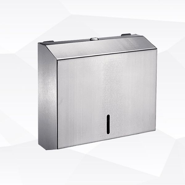 Hộp đựng giấy lau tay inox - hình 2