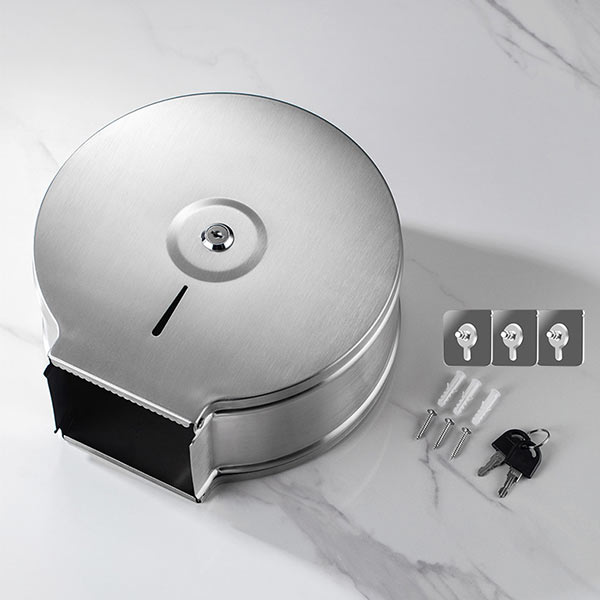 Hộp đựng giấy vệ sinh inox 304 cao cấp - hình 4