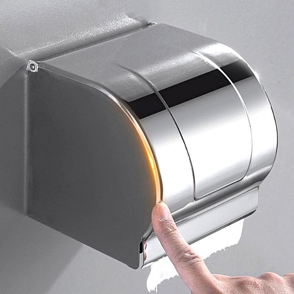 Hộp đựng giấy vệ sinh treo tường - hình 5