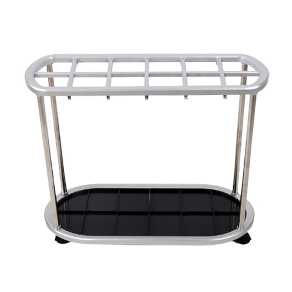 Kệ đựng dù Inox di động 12 ô cắm - hình 6