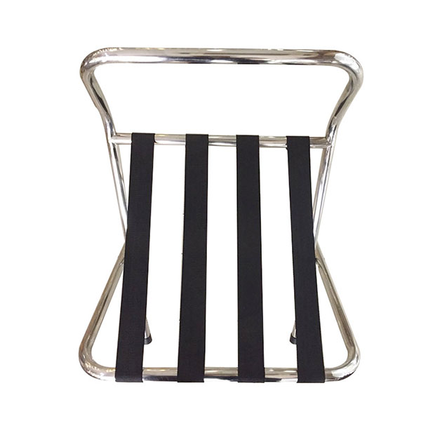 Kệ gác hành lý inox có tựa - hình 3