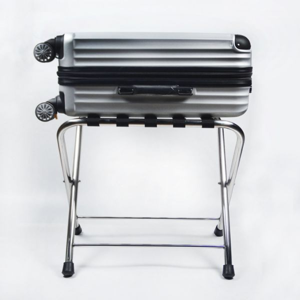 Kệ gác hành lý inox có tựa - hình 4