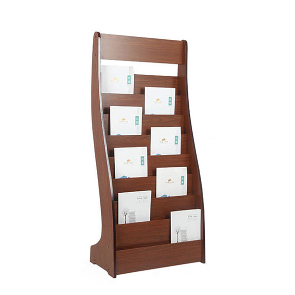 Kệ gỗ để sách tạp chí - hình 6