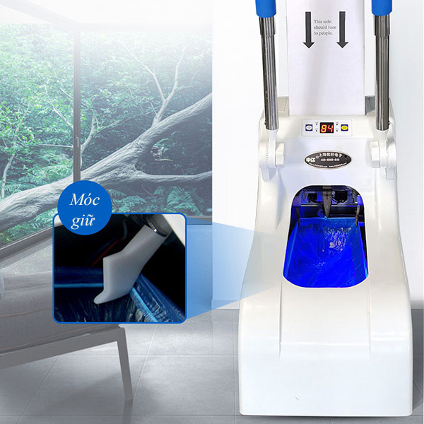 Máy bọc giày phòng sạch - hình 4