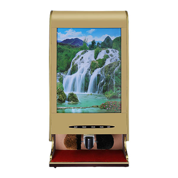 Máy đánh giày có bảng quảng cáo - hình 6