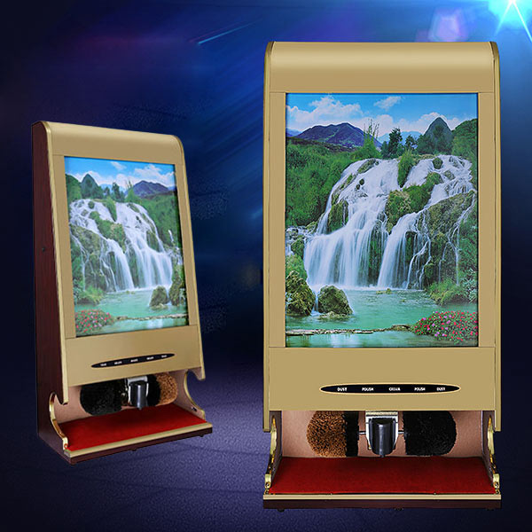 Máy đánh giày có bảng quảng cáo - hình 4