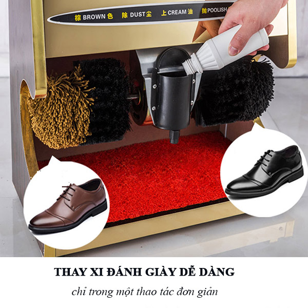 Xi máy đánh giày tự động HVXIDG - hình 4