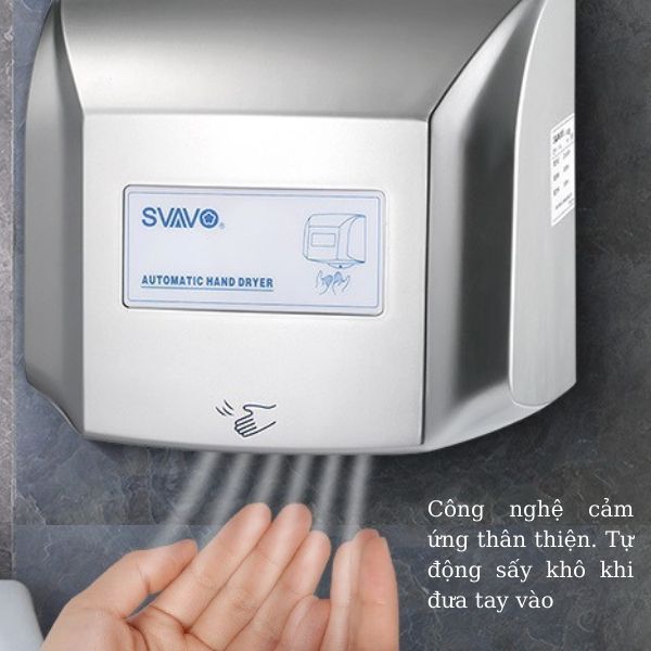 Máy sấy tay nhập khẩu SVAVO - hình 5