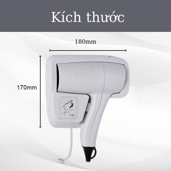 Máy sấy tóc treo tường bán chạy nhất - hình 5
