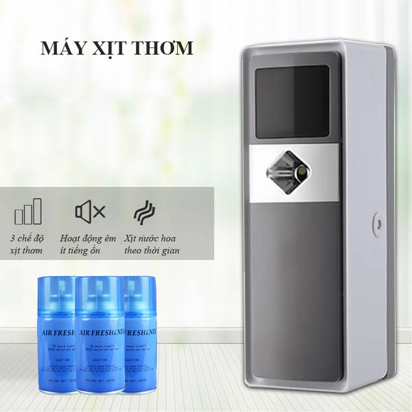 Máy xịt thơm toilet tự động - hình 3