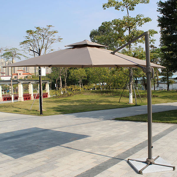 Dù lệch tâm vuông 3m - hình 2