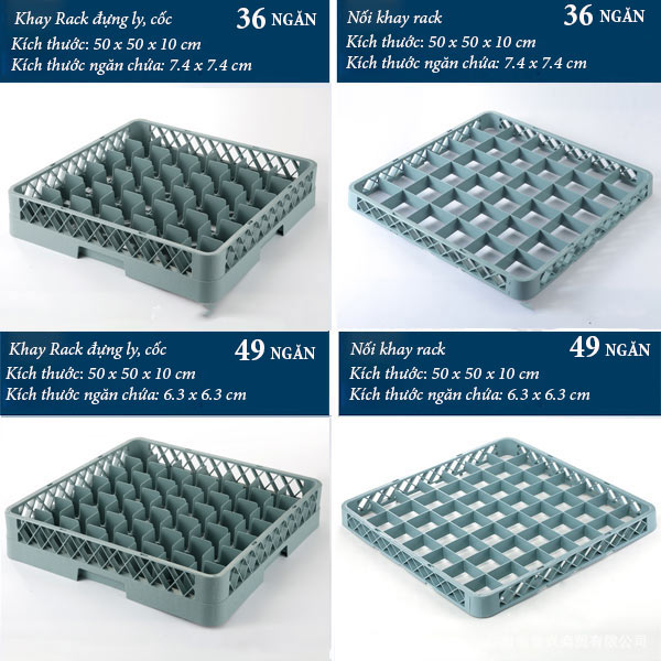 Rack đựng ly cốc nhà hàng - hình 5
