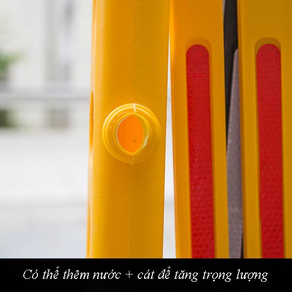 Rào chắn đường xếp gọn - hình 4