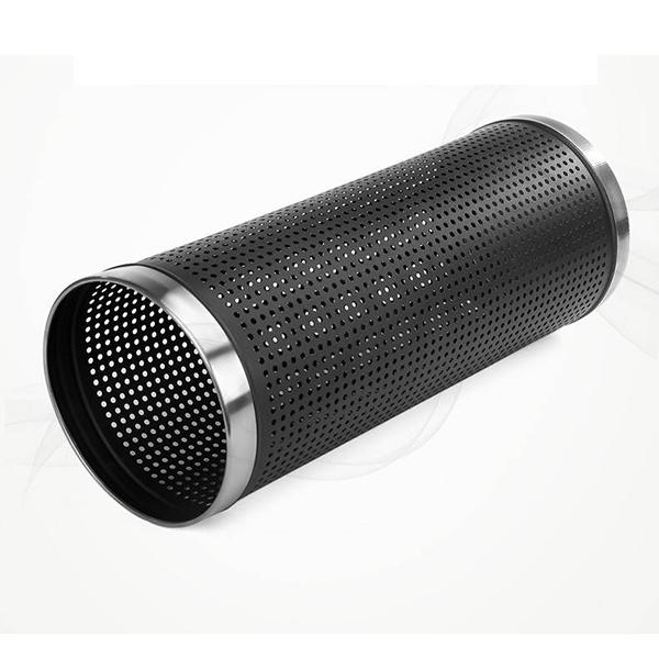 Sọt đựng dù thép phun sơn viền inox - hình 3