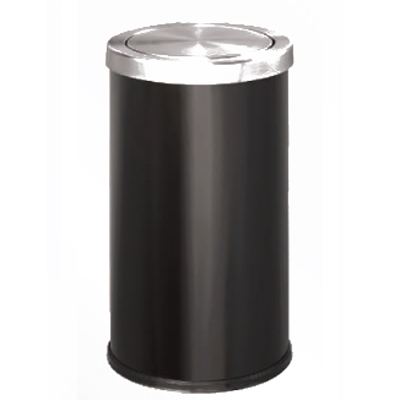 Thùng đựng rác inox A35-O(ĐEN) - hình 2