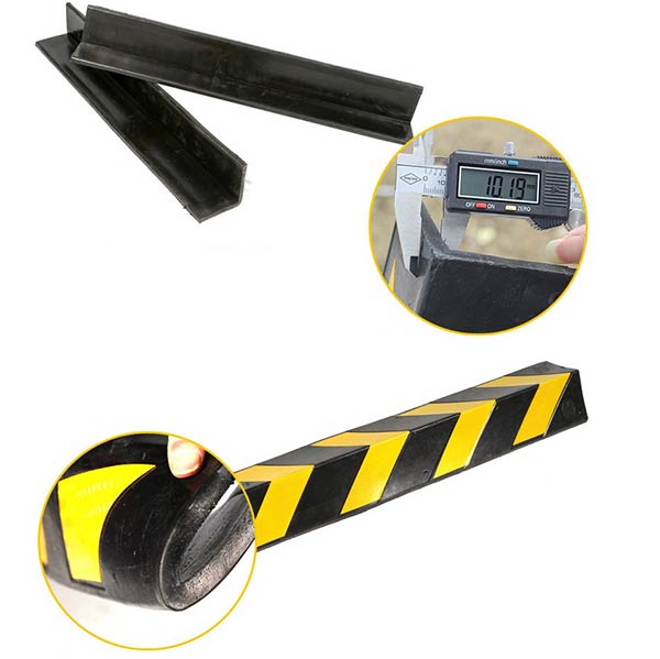 Thanh ốp góc tường cao su vuông 60cm - hình 2