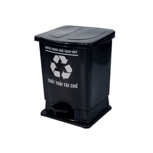 Thùng rác nhựa đạp chân y tế - hình 3
