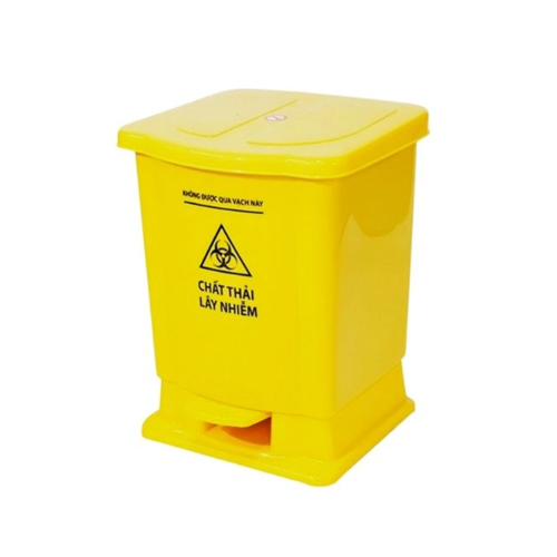 Thùng rác nhựa đạp chân y tế - hình 6