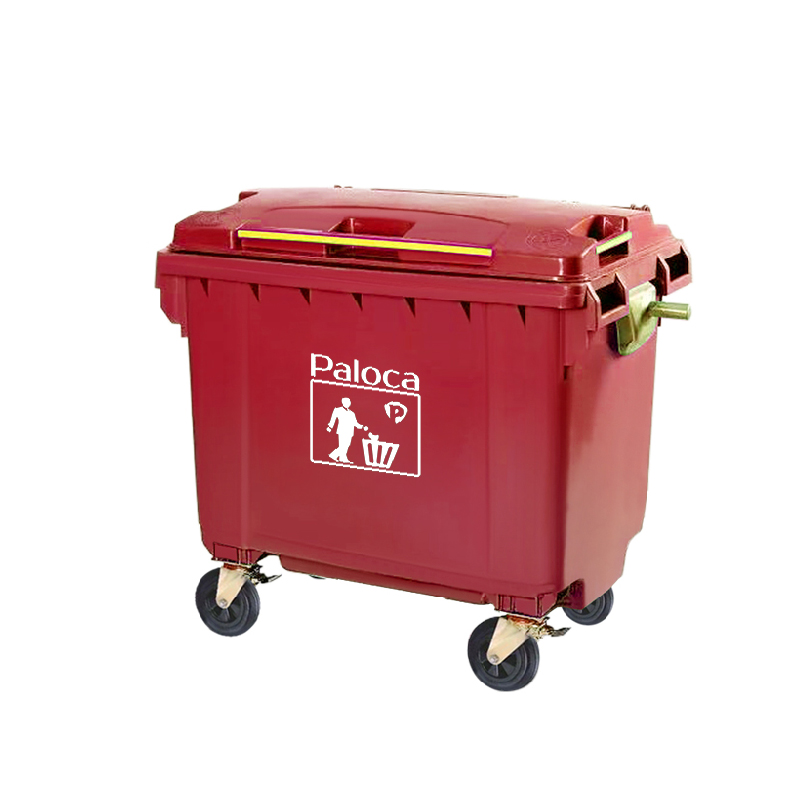 Thùng rác công cộng 660 lít - hình 4