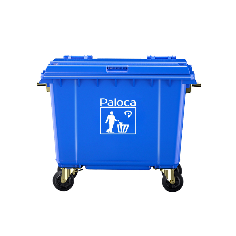 Thùng rác công nghiệp 660 lít - hình 2