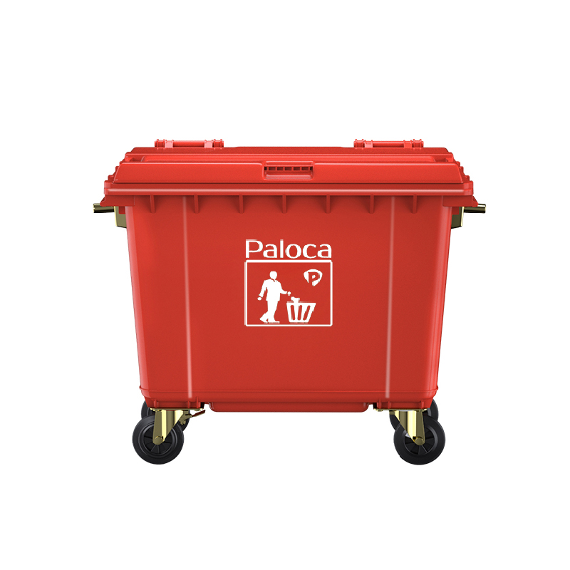 Thùng rác công nghiệp 660 lít - hình 5