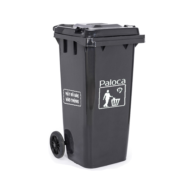 Thùng rác nhựa HDPE 120 lít - hình 5