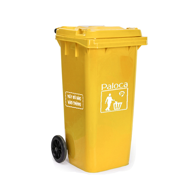 Thùng rác nhựa HDPE 120 lít - hình 2