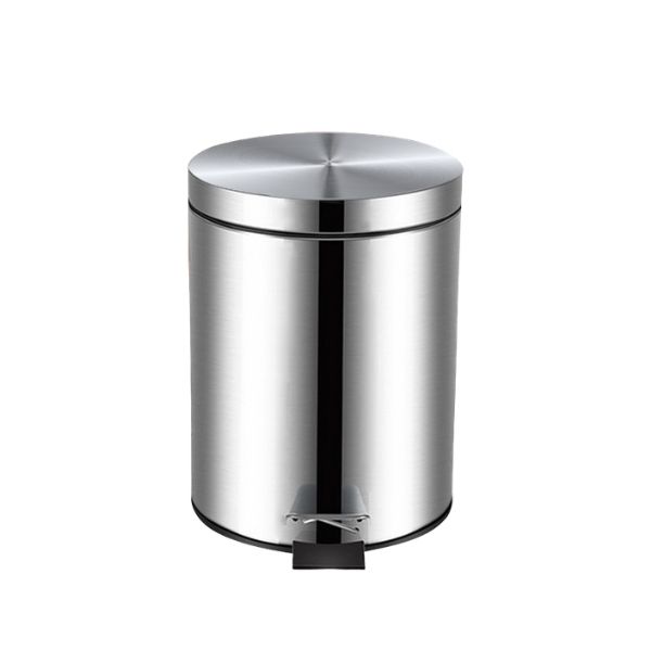 Thùng rác inox 304 đạp chân tròn 5L - hình 6