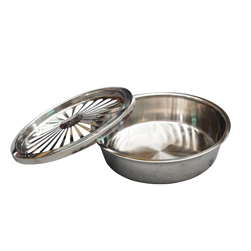 Thùng rác inox có gạt tàn thuốc lá - hình 5