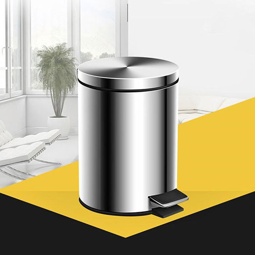 Thùng rác inox đạp chân 20 Lít - hình 2