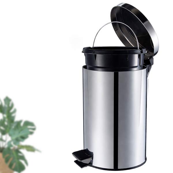 Thùng rác Inox đạp chân 30L - hình 2