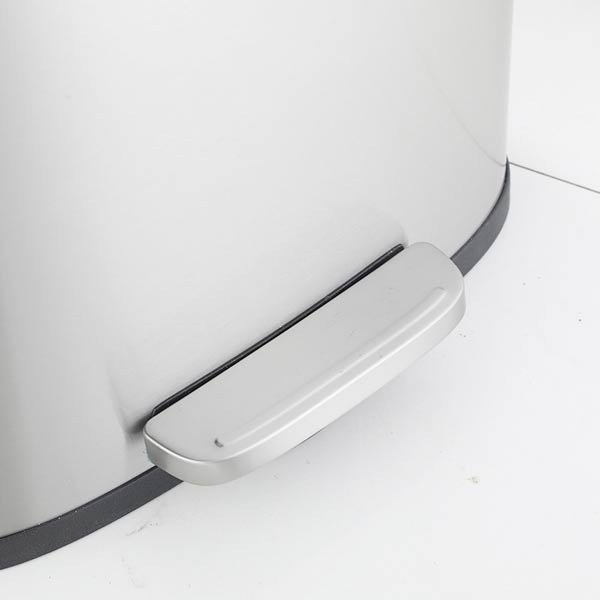 Thùng rác inox đạp chân vuông 30L - hình 4