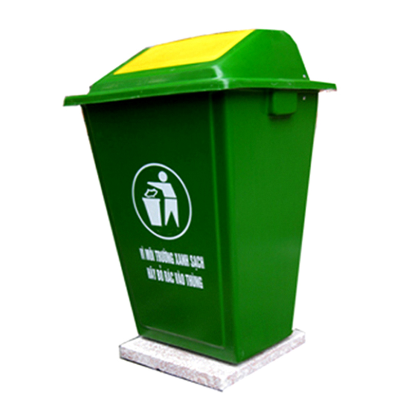 Thùng rác ngoài trời 90L - hình 3