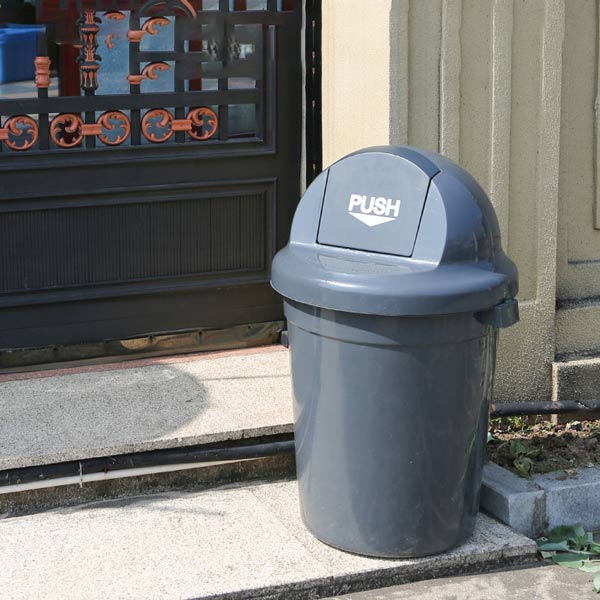 Thùng rác nhựa 100L nắp lật - hình 5