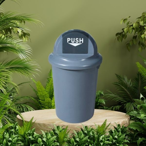 Thùng rác nhựa 100L nắp lật - hình 2