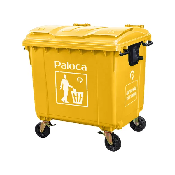 Thùng rác nhựa 1100L - hình 5