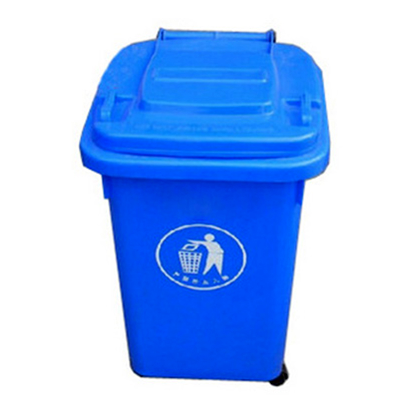 Thùng rác nhựa có bánh xe - hình 2