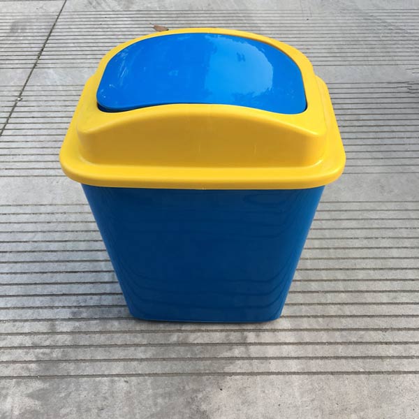 Thùng rác nhựa có nắp bập bênh 30L - hình 4