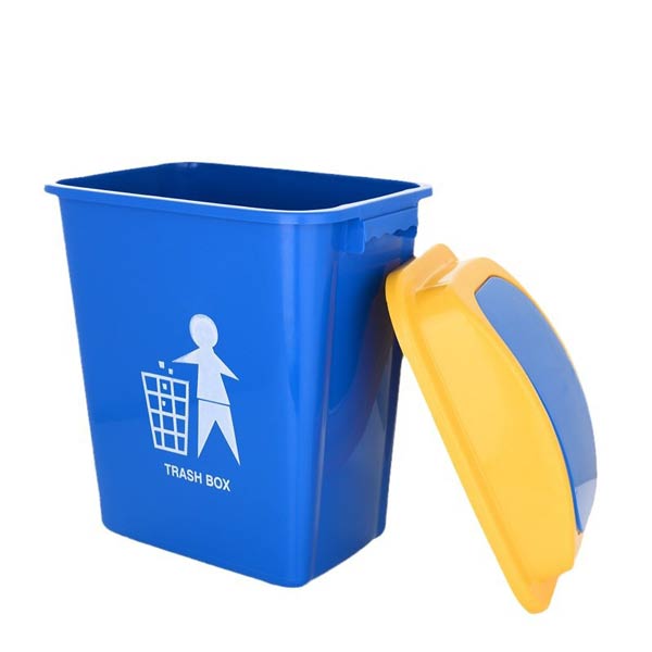 Thùng rác nhựa có nắp bập bênh 30L - hình 2