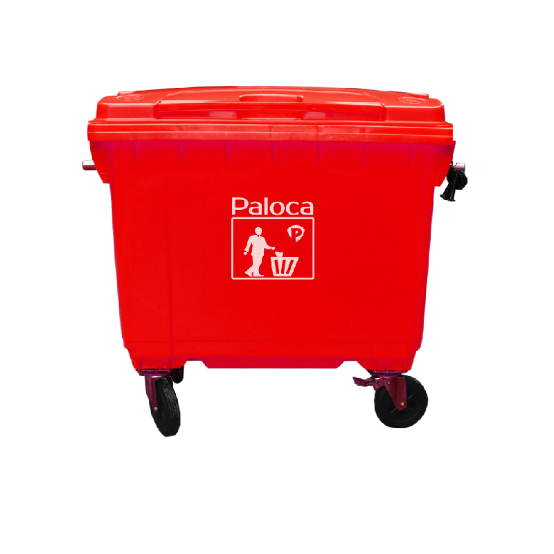 Thùng rác nhựa composite 660 lít - hình 4