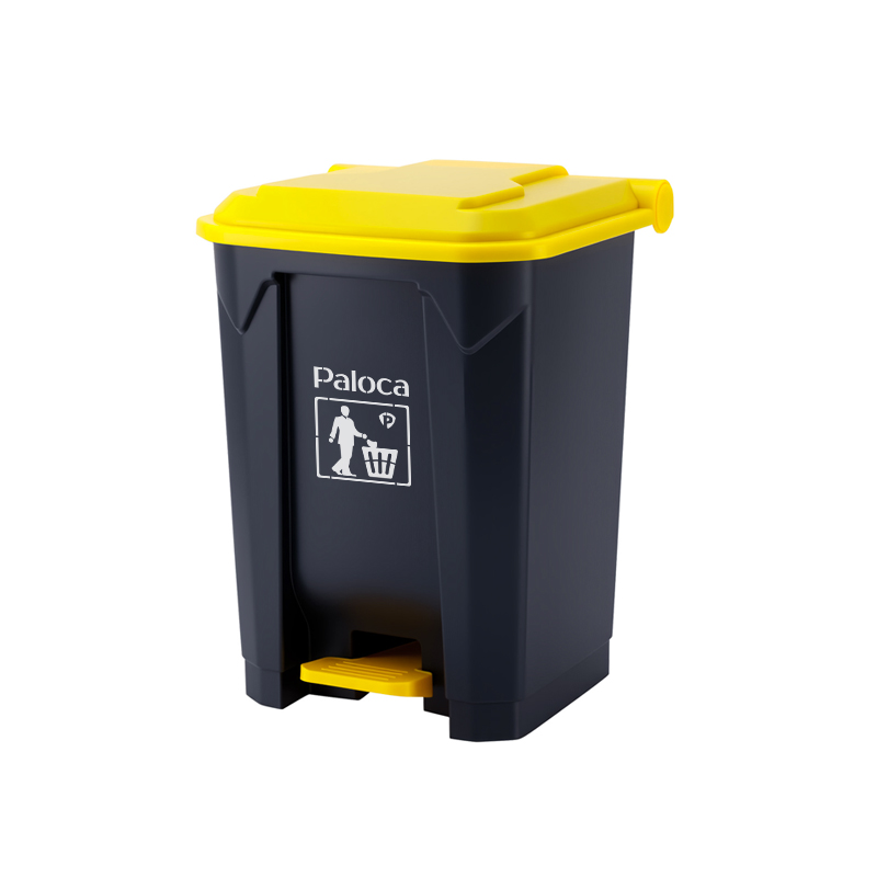 Thùng rác nhựa đạp chân 100L, 80L, 50L - hình 2
