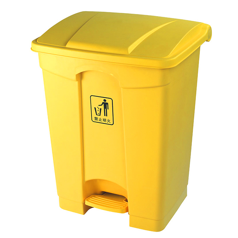 Thùng rác y tế màu vàng - hình 2