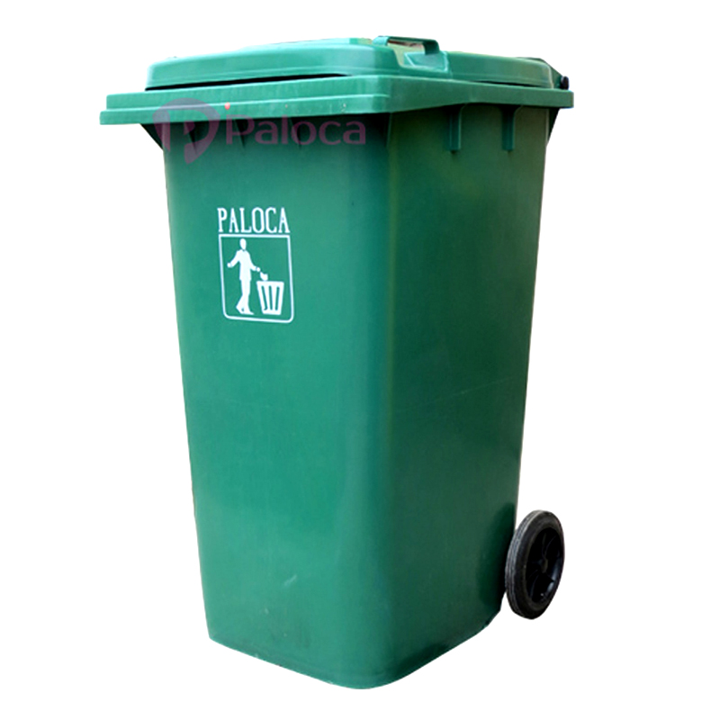 Thùng rác nhựa HDPE 80L - hình 4