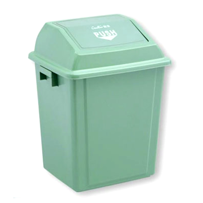 Thùng rác nhựa nắp bập bênh - hình 2