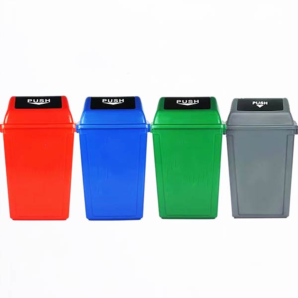 Thùng rác nhựa nắp lật - hình 6