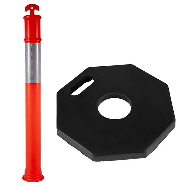 Trụ cảnh báo an toàn 115cm - hình 3