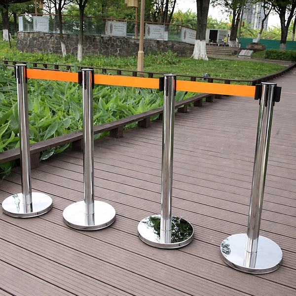 Trụ chắn dây rút màu cam - hình 5