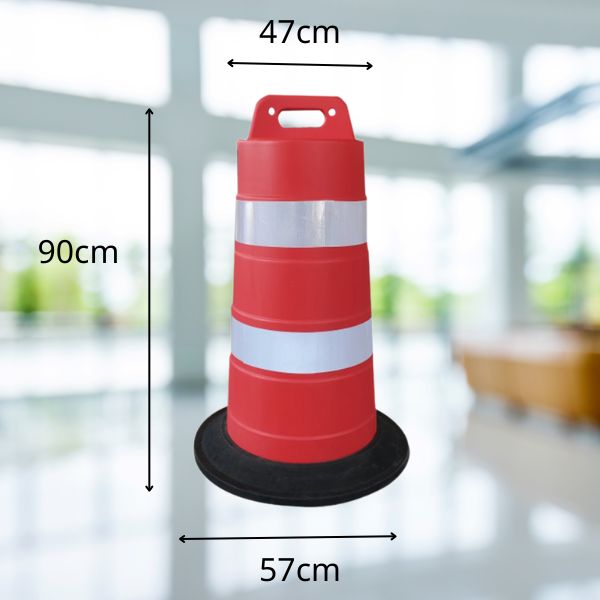 Trụ chống va đập giao thông nhựa - hình 4